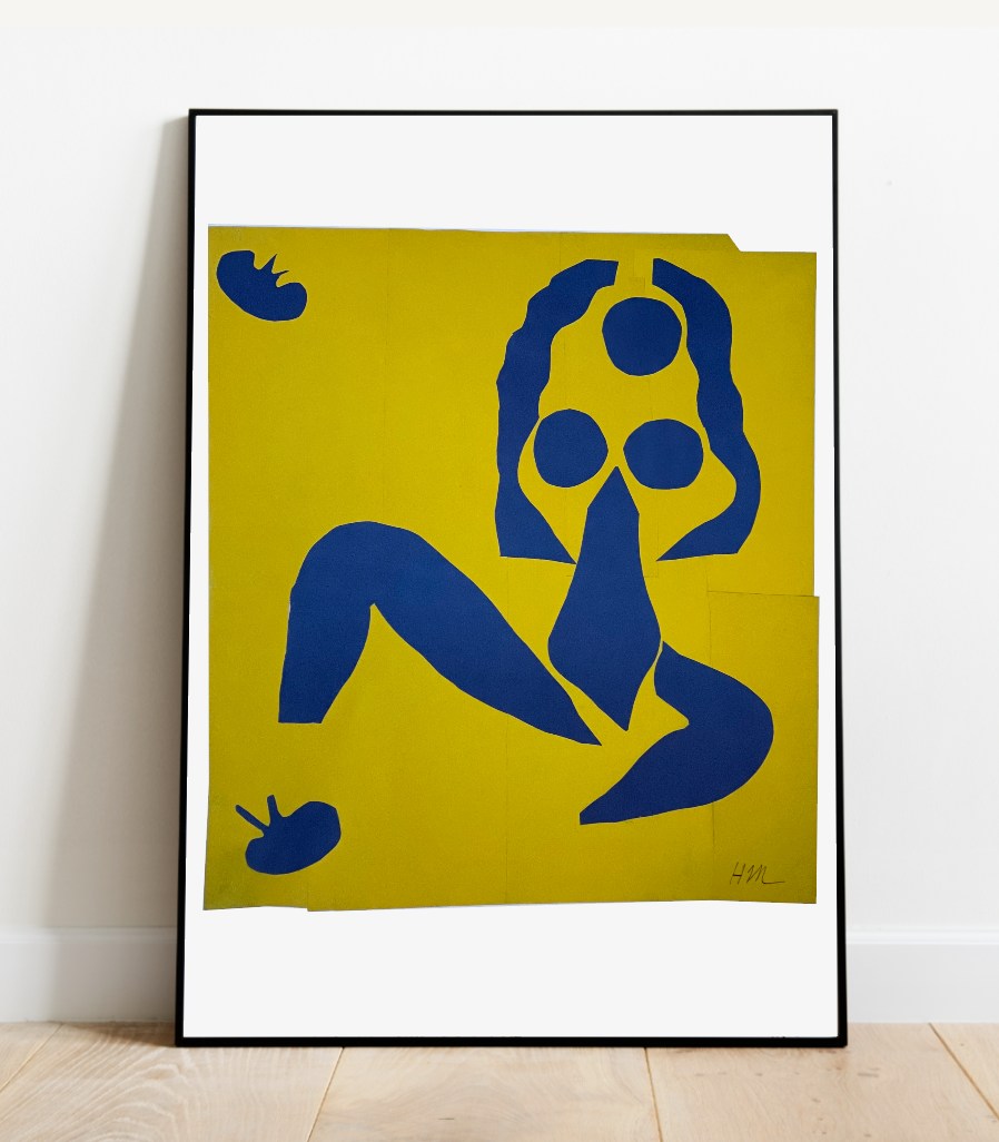 Blue & Yellow-Matisse