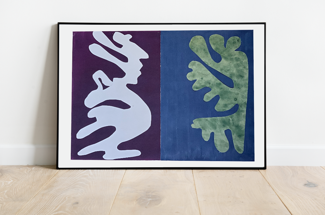 Violet & Blue-Matisse