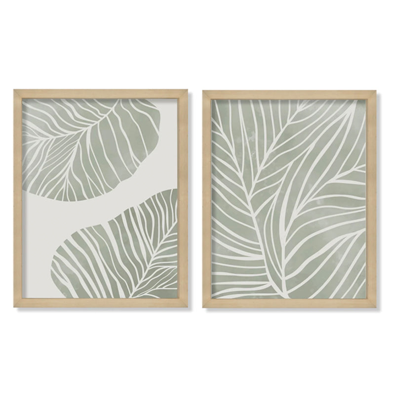 Composición Hoja Tropical