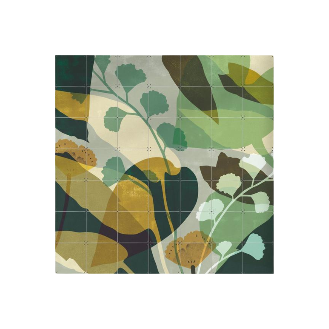 Cuadro Decorativo IXXI Leaves Green 120 x 160