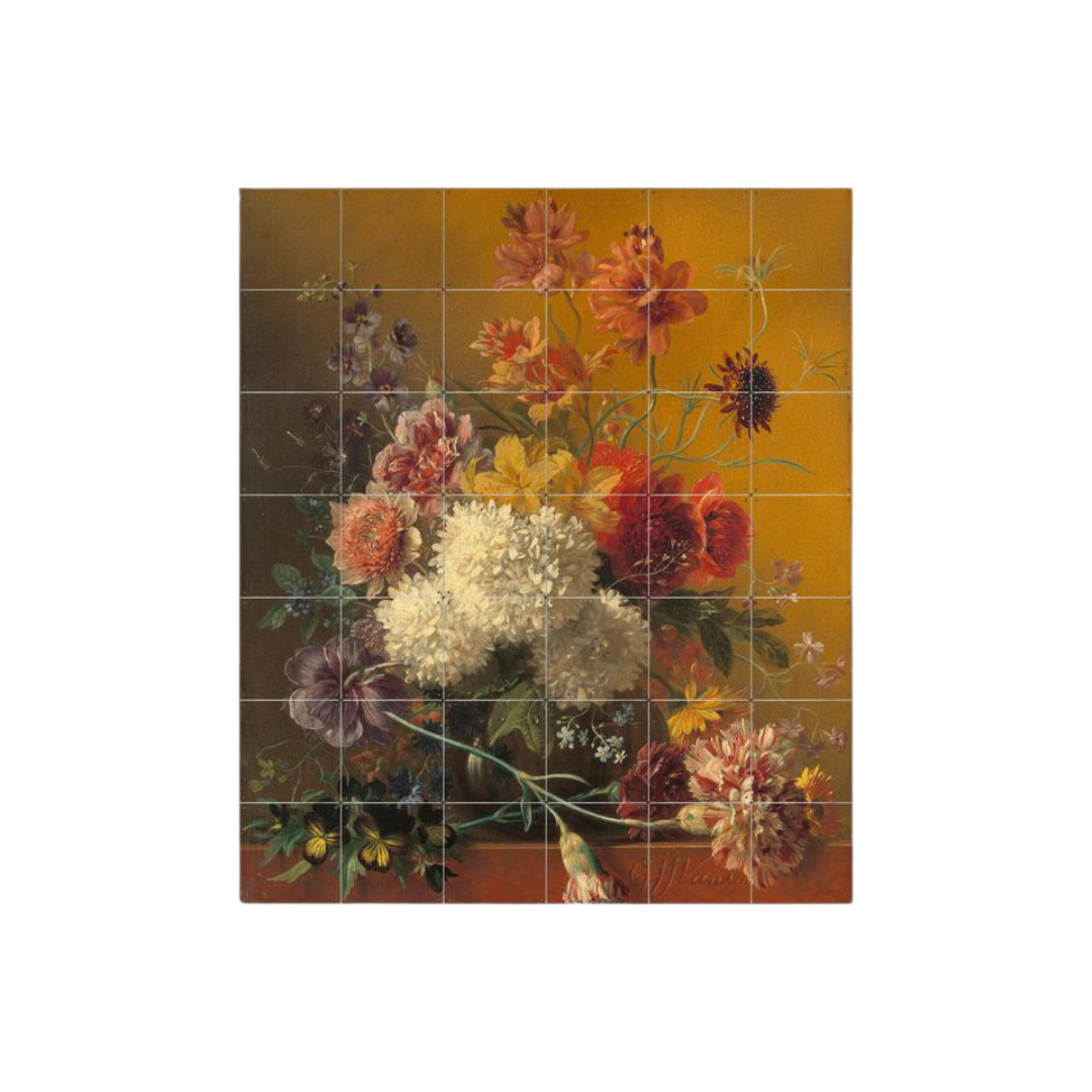 Cuadro Decorativo IXXI Still life with Flowers Van Os