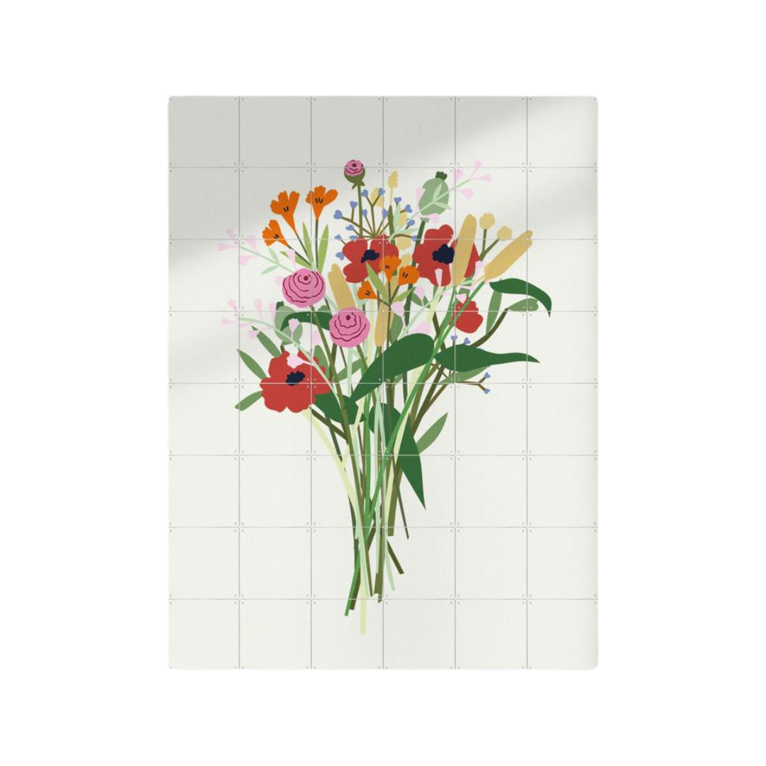 Cuadro Decorativo IXXI Pequeño Wild flowers 80 x 100