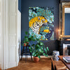 Cuadro decorativo IXXI - Tiger Jungle & Toucan Family (Doble Cara)