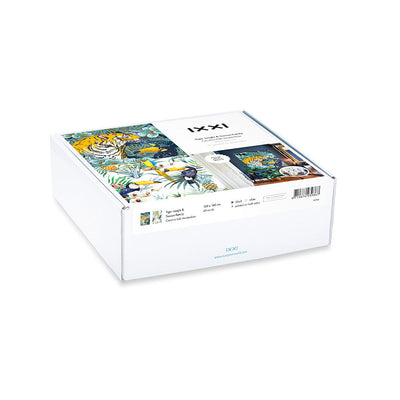 Cuadro decorativo IXXI - Tiger Jungle & Toucan Family (Doble Cara)