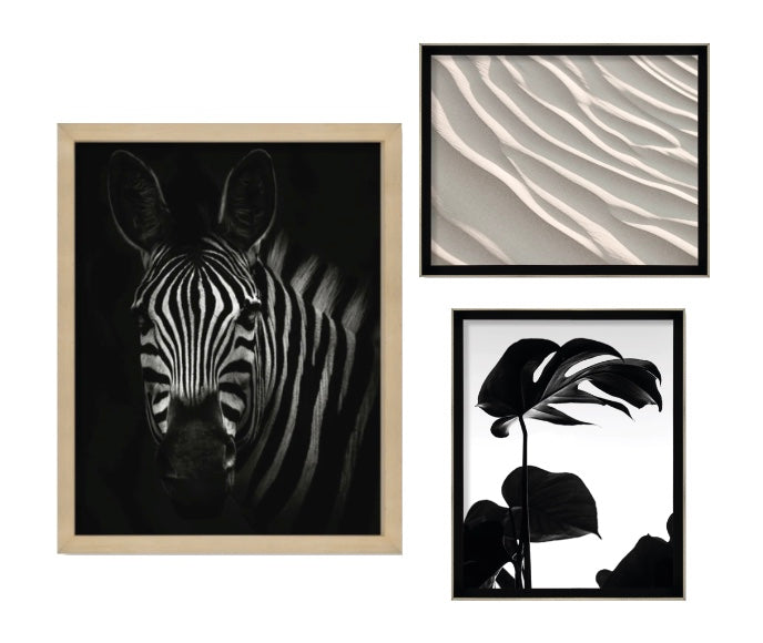 Composición 3 Cuadros M-L