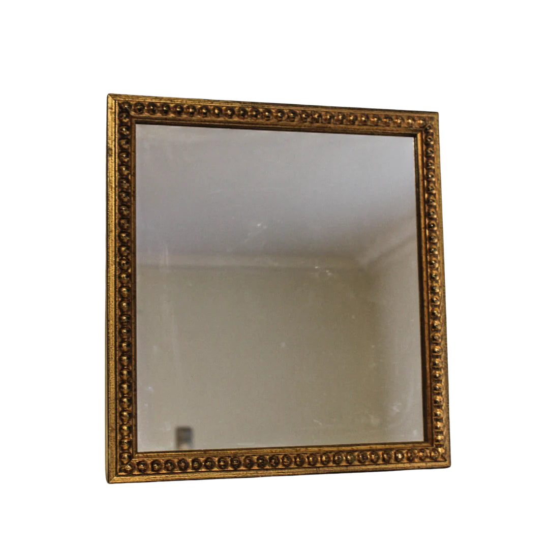 Espejo Puntos Bronce