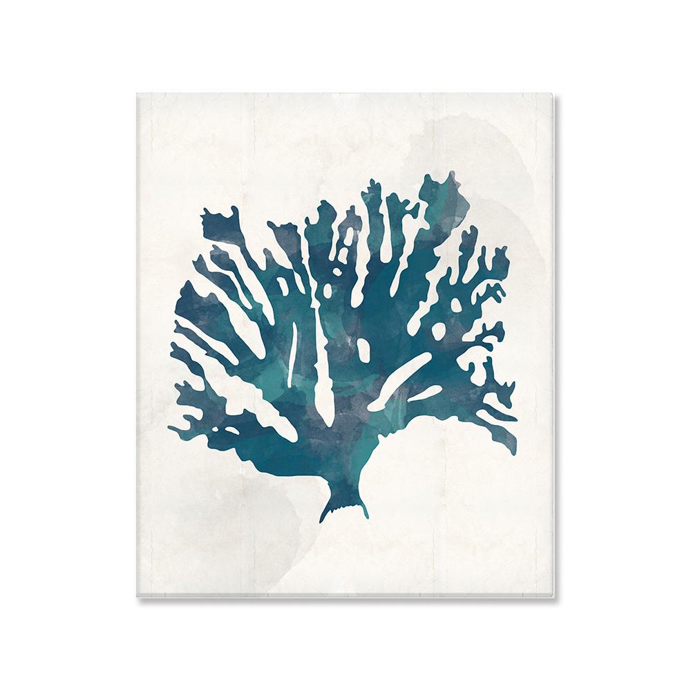 Coral beige árbol canvas