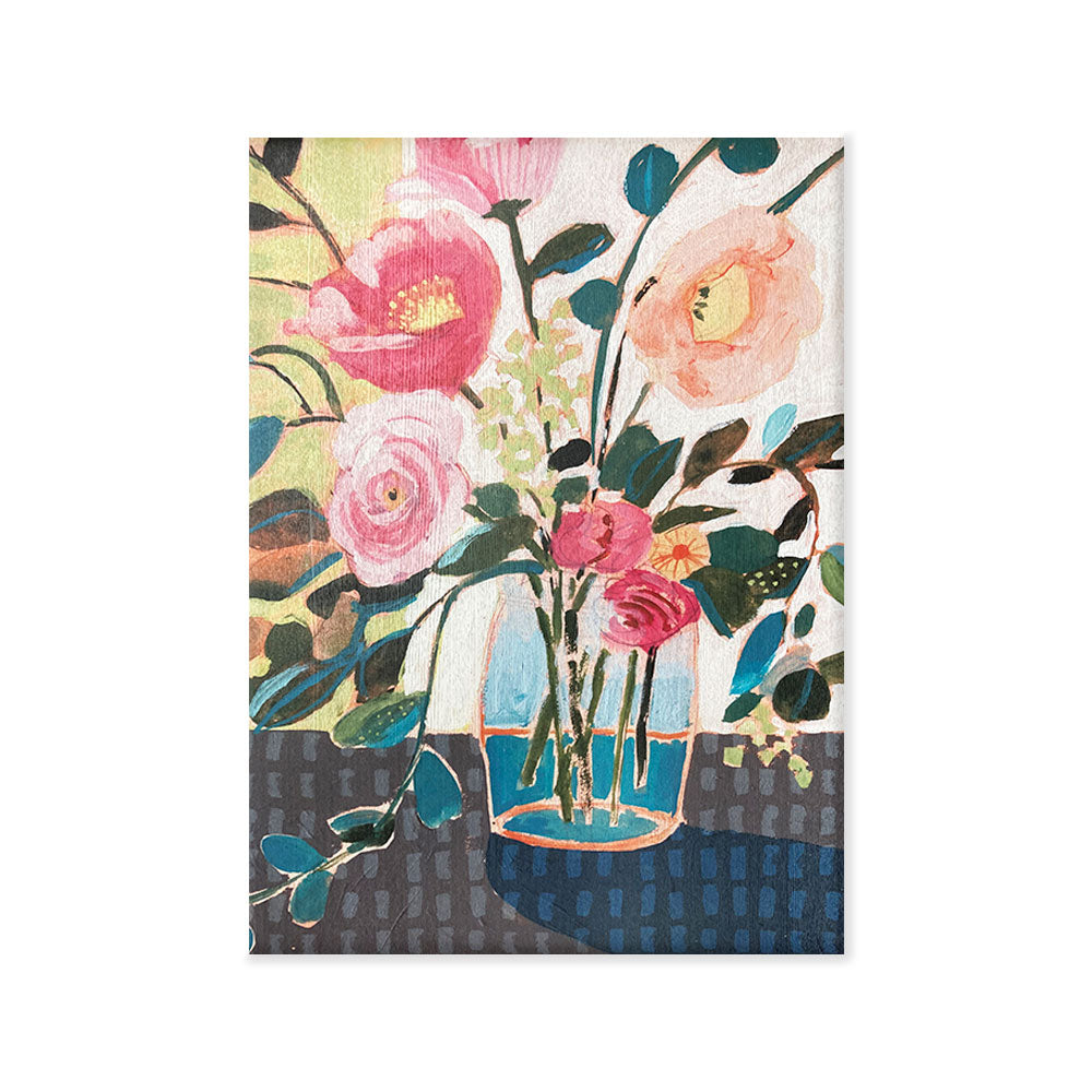 Flores pintadas 1 canvas