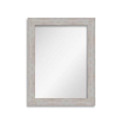 Espejo rectangular plata envejecido