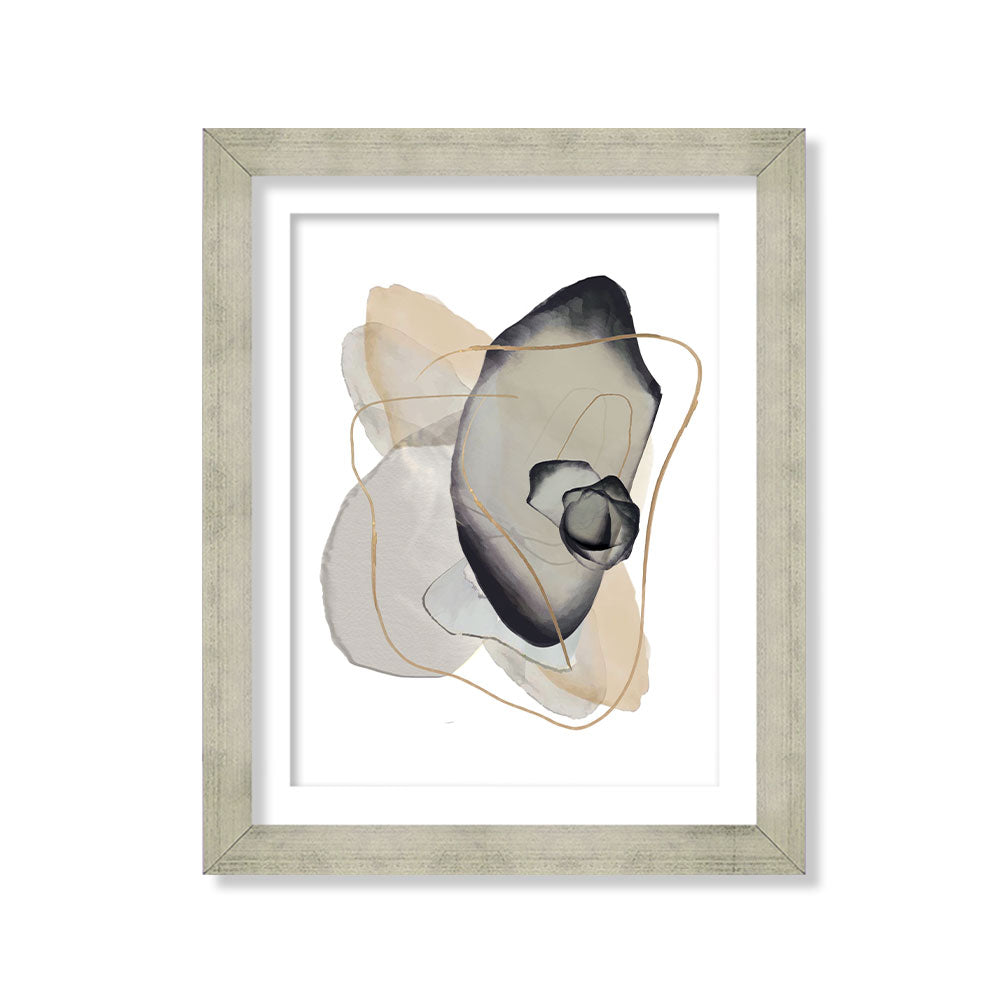 Acuarela zen negra 1