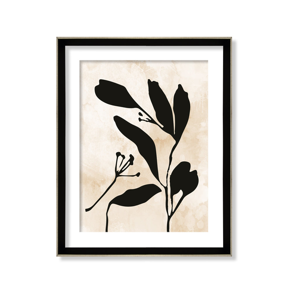 Cuadro Botánico Beige I