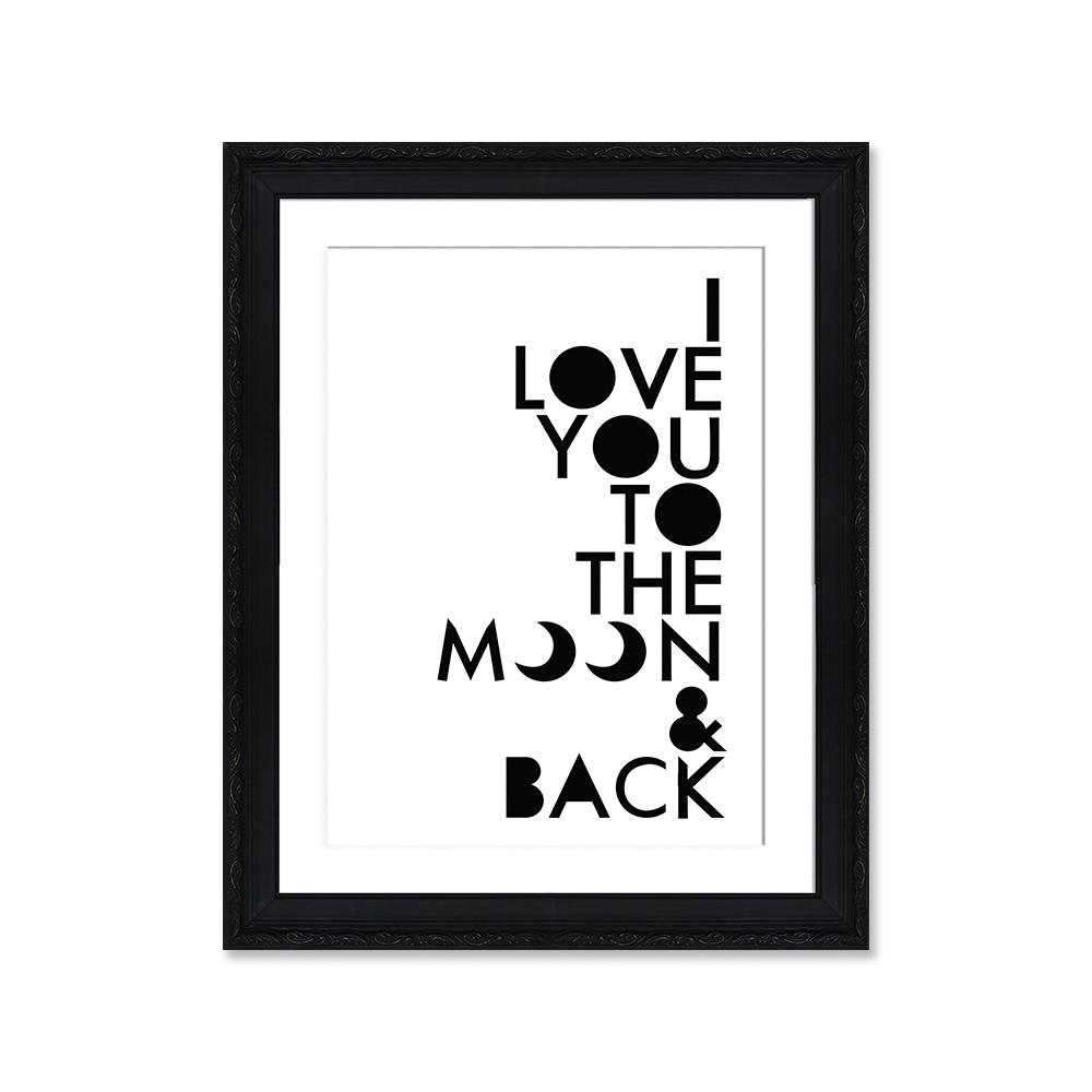 I love you to the moon