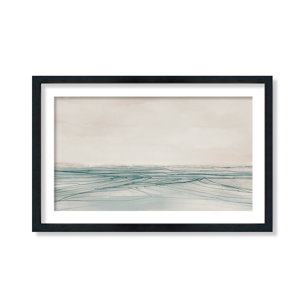 Cuadro Mar Abstracto