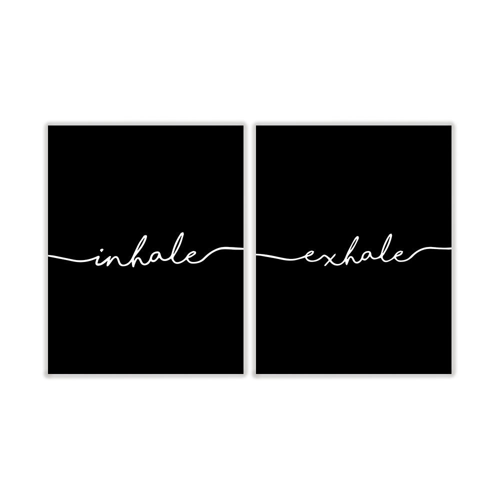 Pack inhale-exhale negro