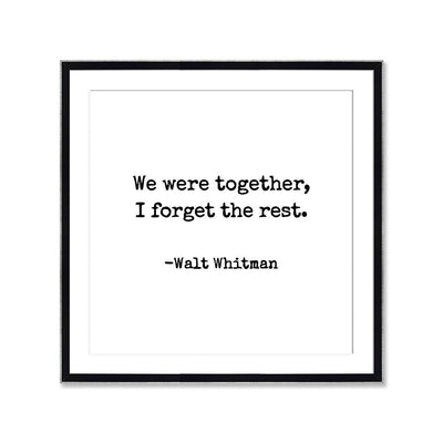 Walt Whitman blanco
