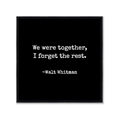 Walt Whitman negro