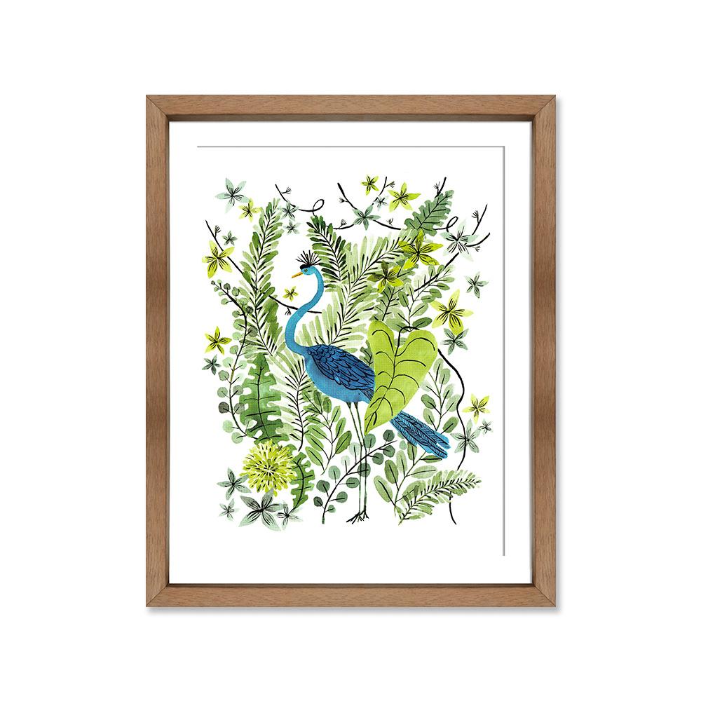 Wild pájaro azul