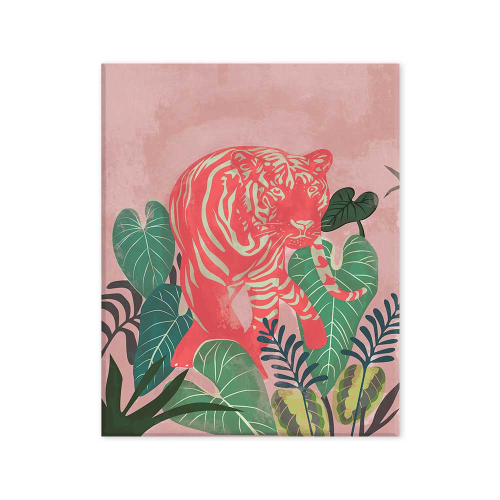 Tigre selva canvas