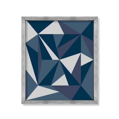 Prisma rectangular azul