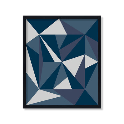 Prisma rectangular azul